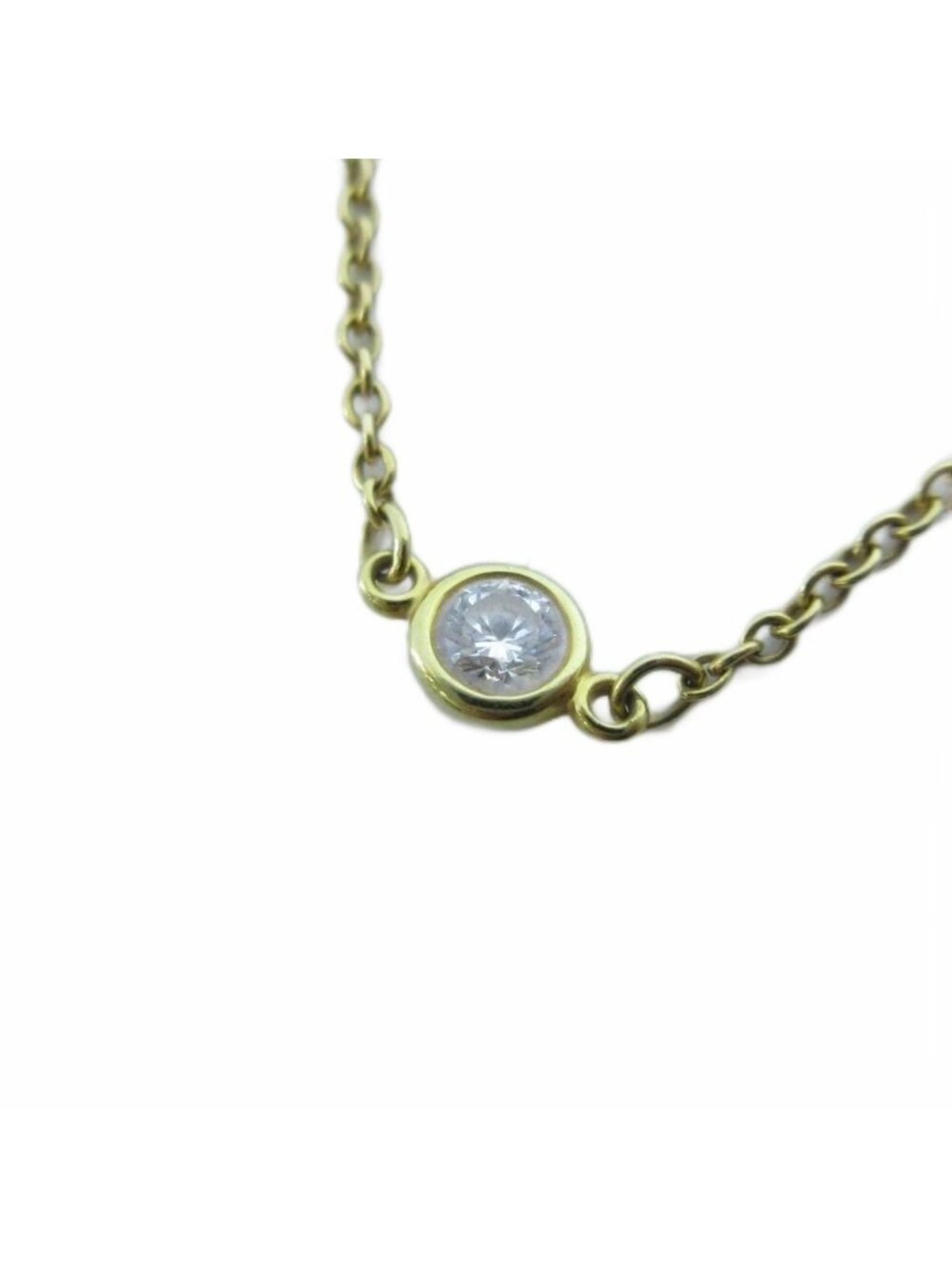 Tiffany & Co by the Yard Bracelet Diamond 18K Yellow Gold